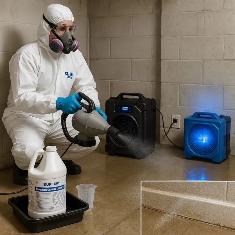 Sanitization and Odor Removal process in Victory Gardens, NJ
