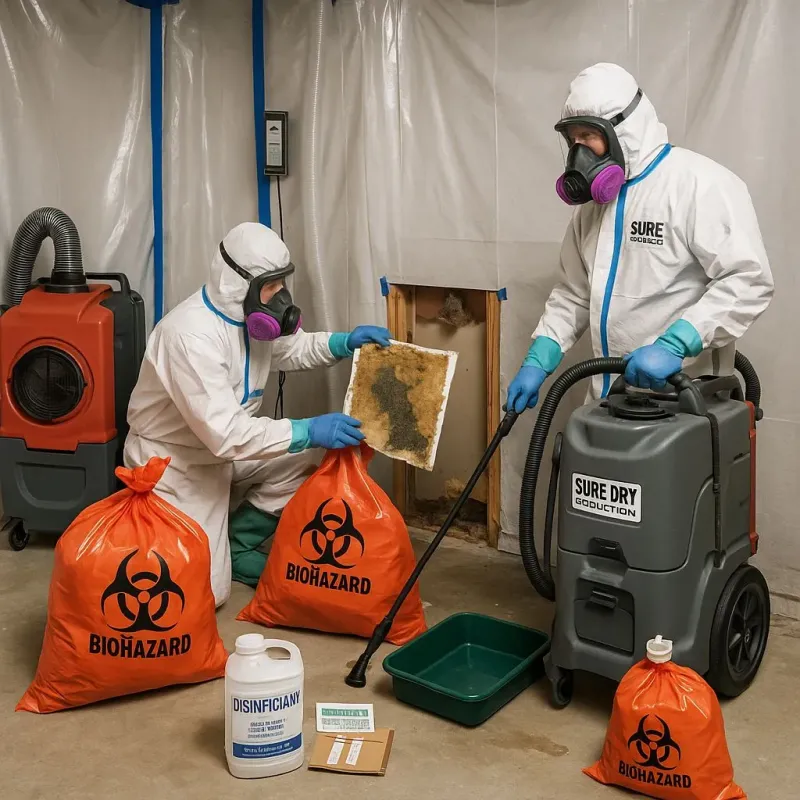 Contaminated Water Handling Protocols process in Victory Gardens, NJ